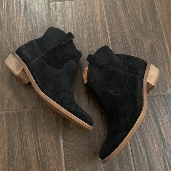 1937 suede ankle booties pointy - Picture 4 of 9